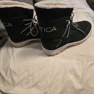 Nautica Black Winter Boots